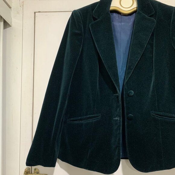 VINTAGE PANT-MAN VELVET FORMAL/CASUAL BLAZER/JACKET SIZE M - Picture 5 of 9